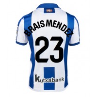 Fotballdrakt Herre Real Sociedad Brais Mendez #23 Hjemmedrakt 2024-25 Kortermet